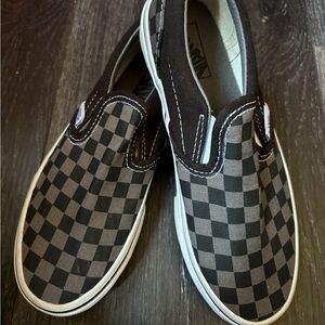 Checkered Kids Vans